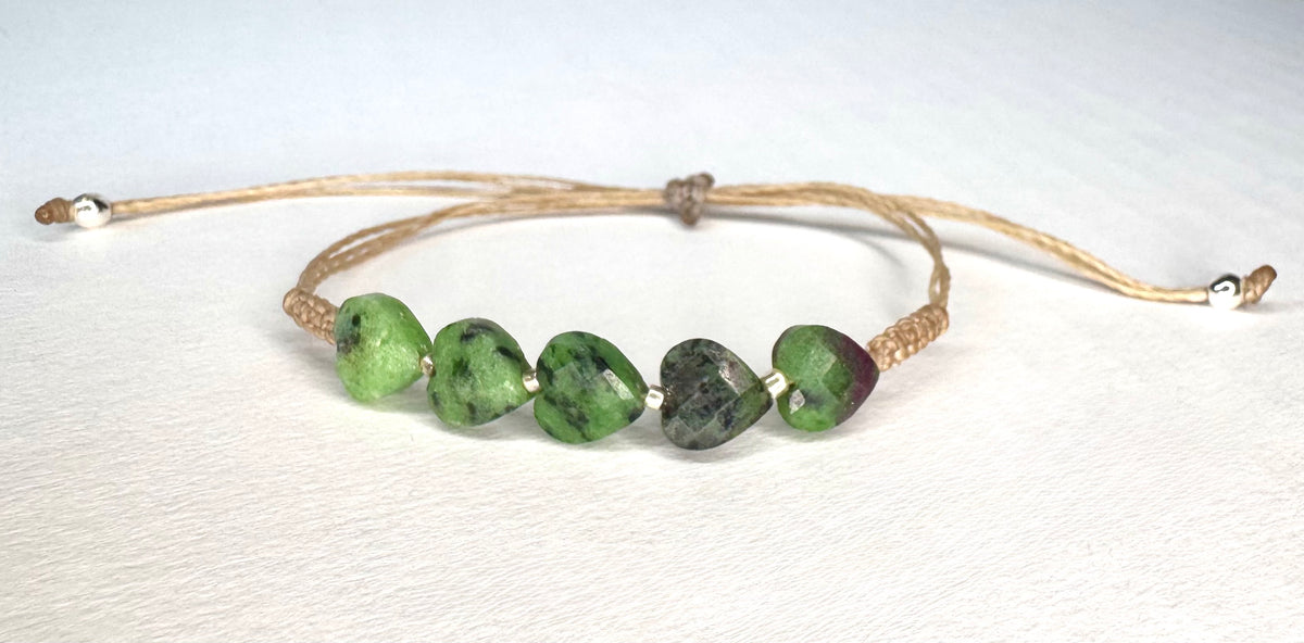 Ruby Zoisite Hearts
