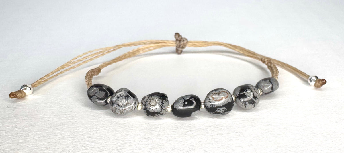 Snowflake Obsidian