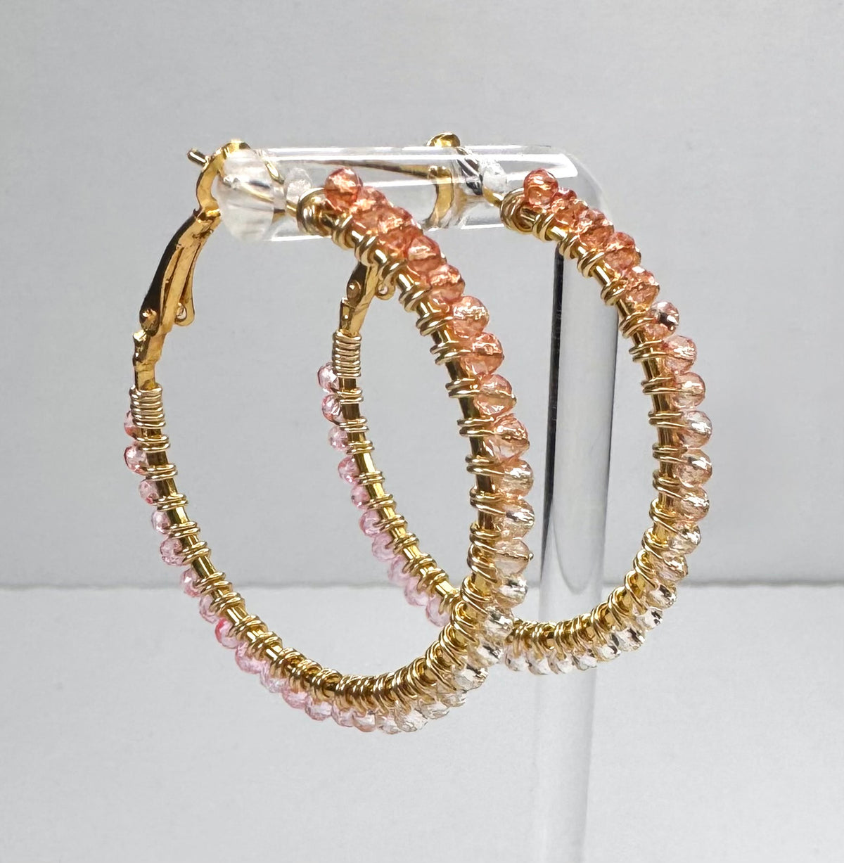 Sunset Ombré Hoops