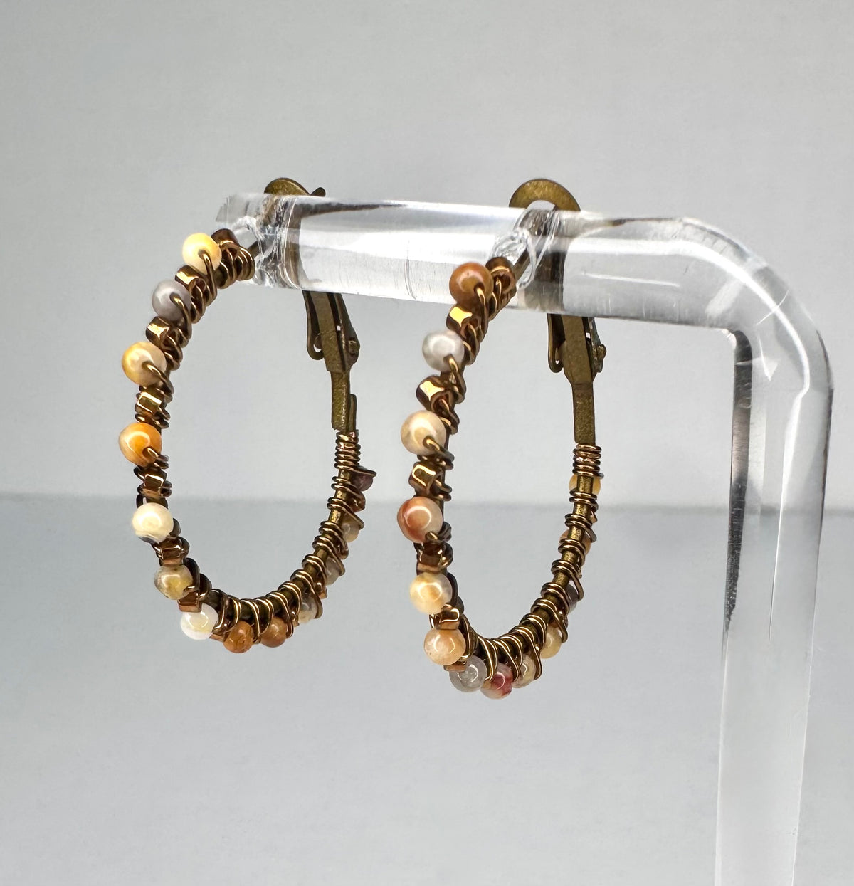 Crazy Lace Hoops