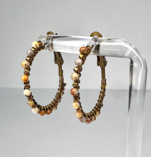 Crazy Lace Hoops