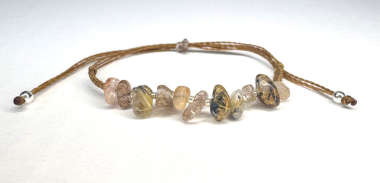 Black Gold Rutilated Quartz